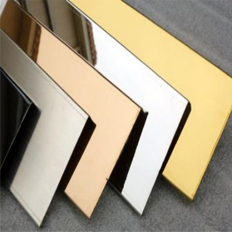 香槟金色不锈钢踢脚线 室内装修护墙板