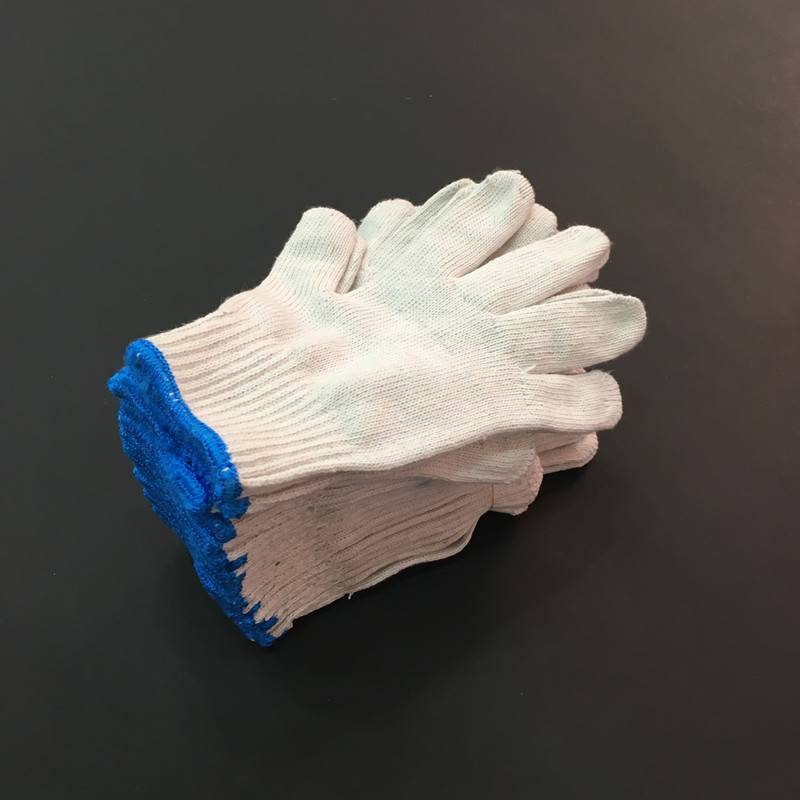 厂家直销500克灯罩棉手套 线手套 劳保手套罩光绵手套 耐磨出口