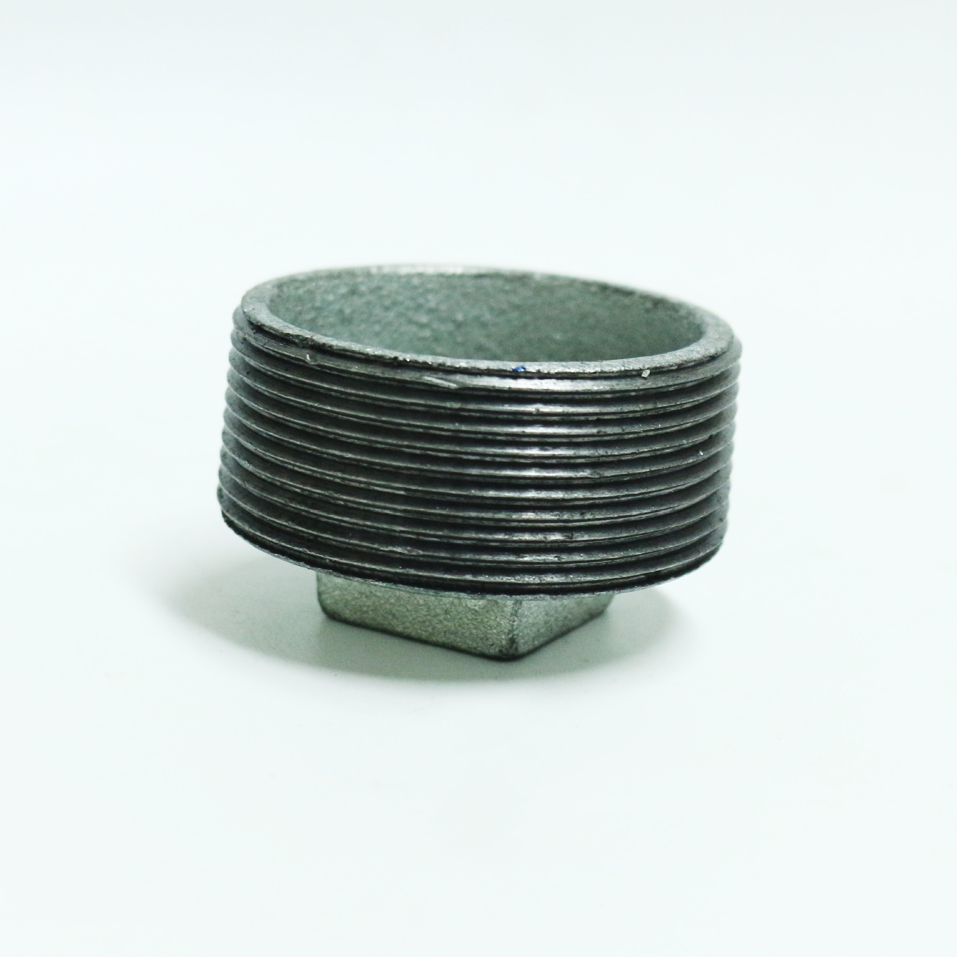 青岛水暖管件 龙成玛钢堵头 丝扣外螺纹 带外丝热镀锌丝堵 管堵头-化