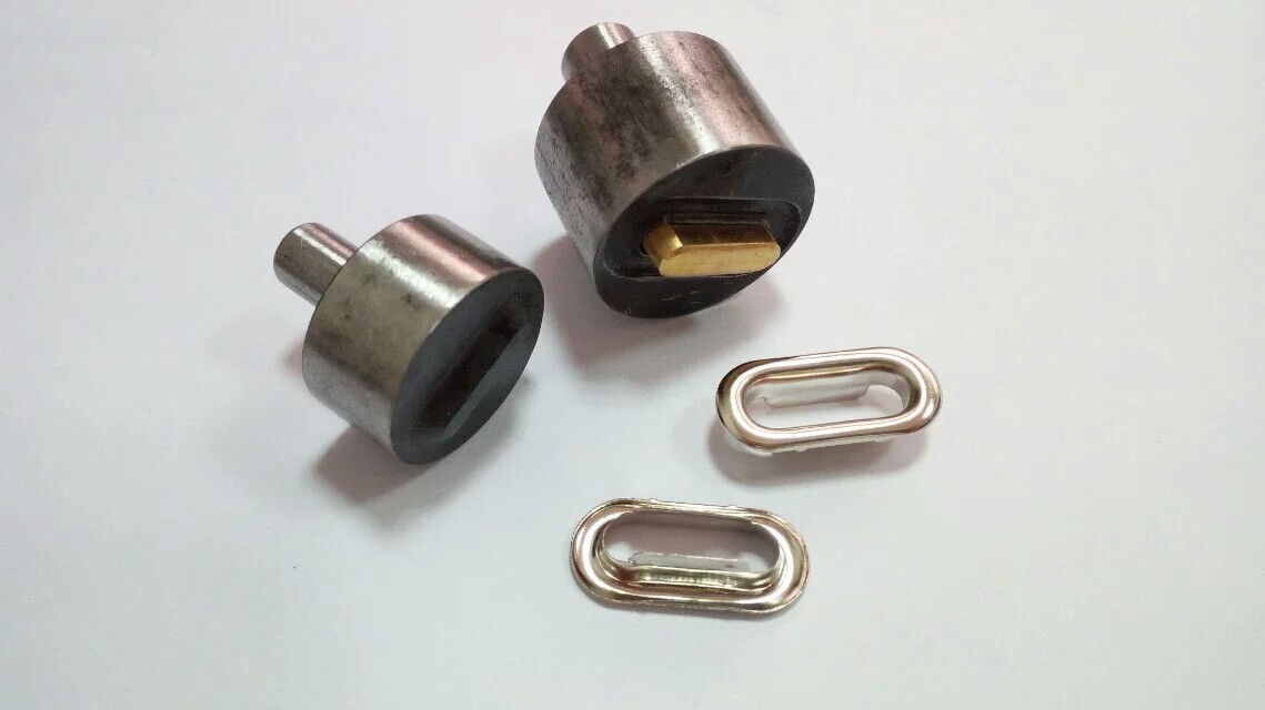 练达供应箱包蛋形鸡眼模具 7-38#机模手模 u形槽扣 帽扣模具