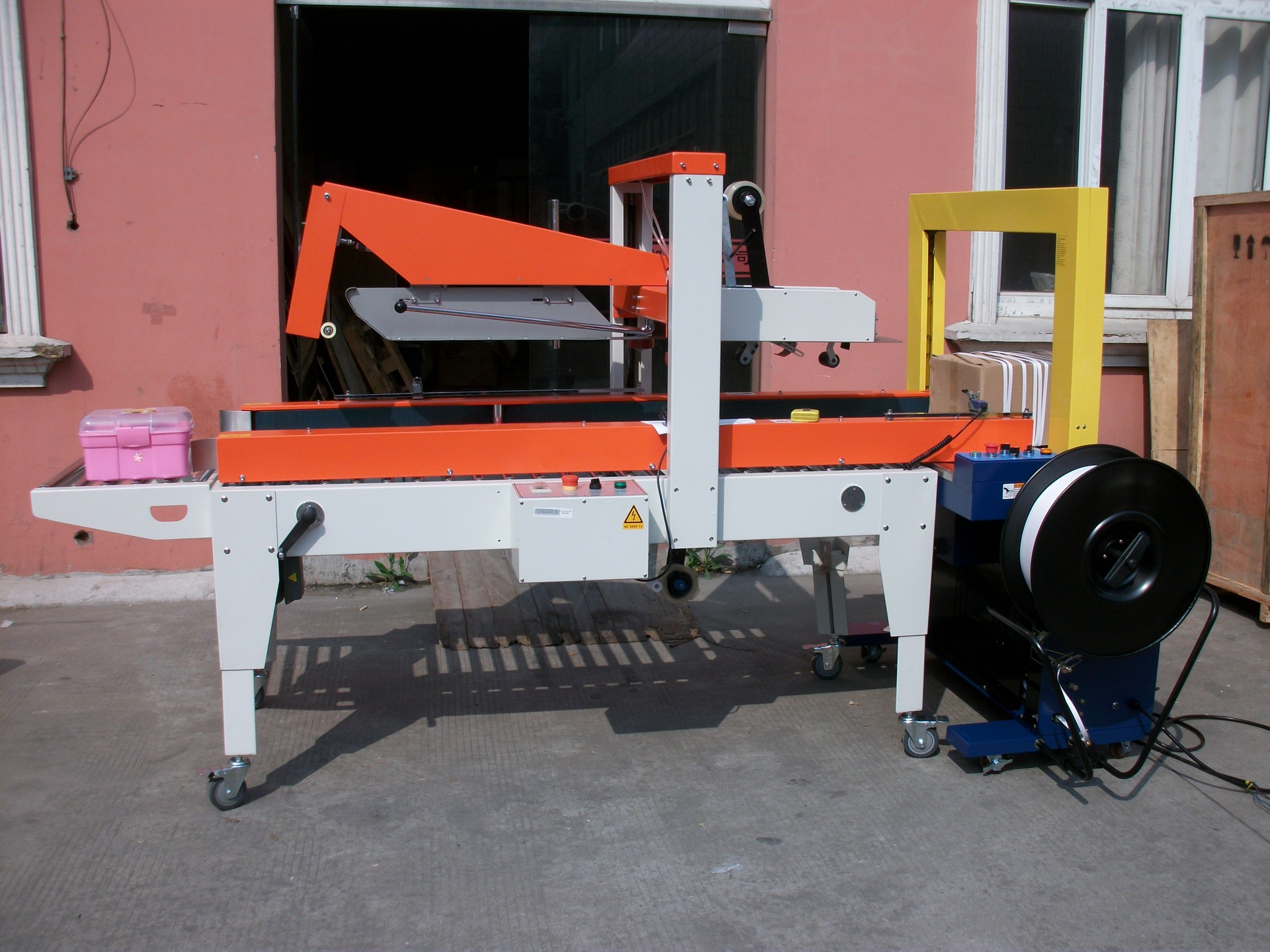 十字型胶带封箱机 工字型胶带封箱机 全自动角边封箱机 非标定制