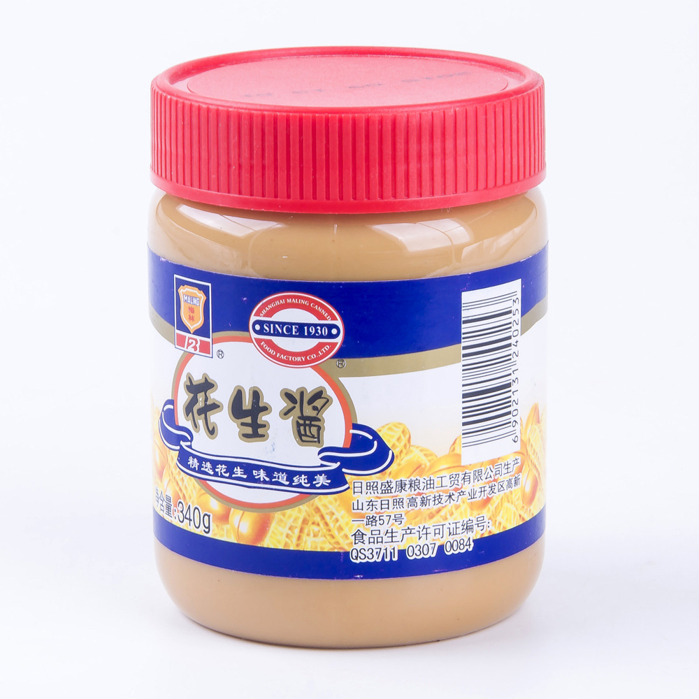 梅林花生酱 凉菜臊子 炒菜蘸酱 有机 柔滑醇香 优质始于1930年