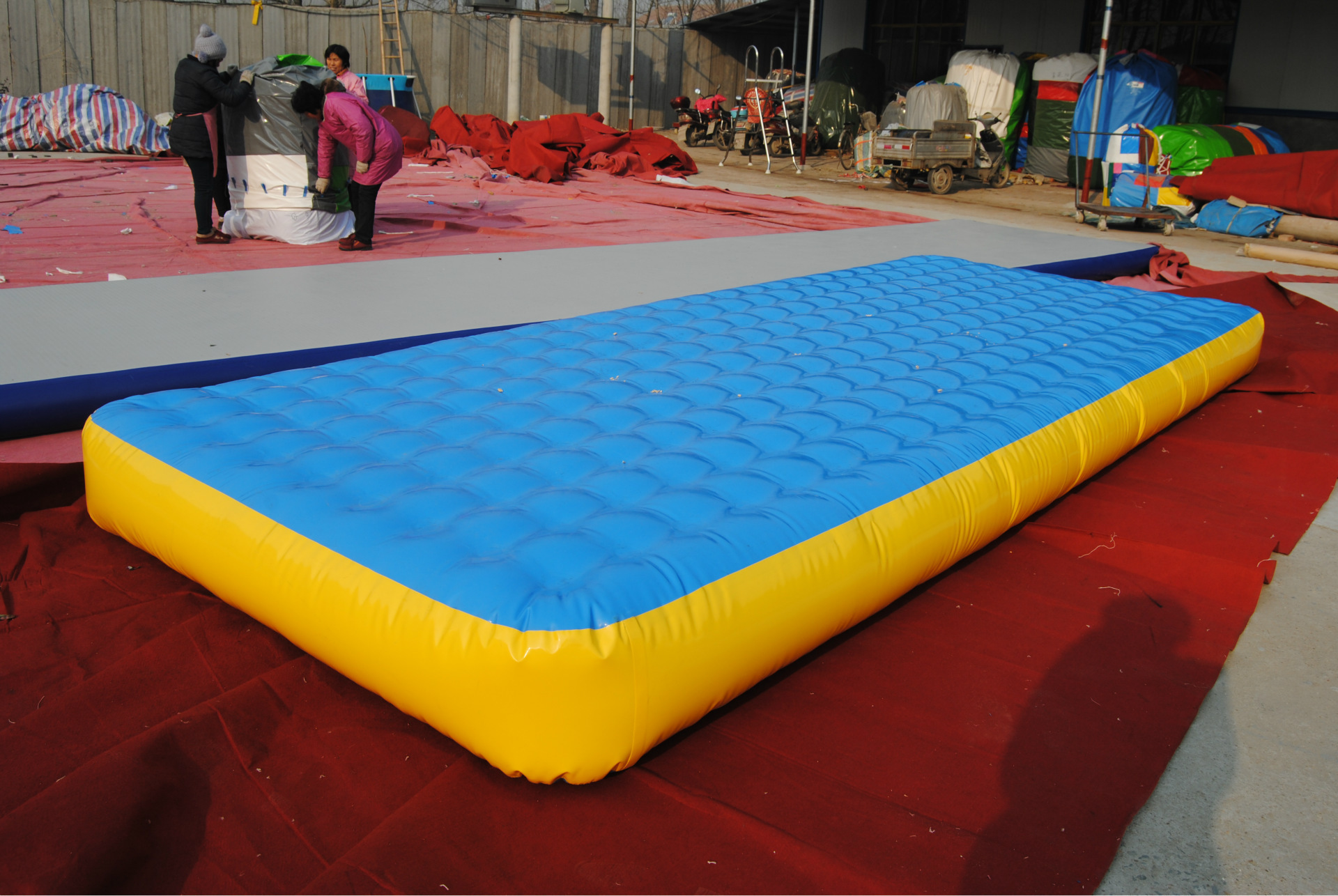 【充气气垫】训练防护空翻气垫 多规格进口保护充气空翻气垫