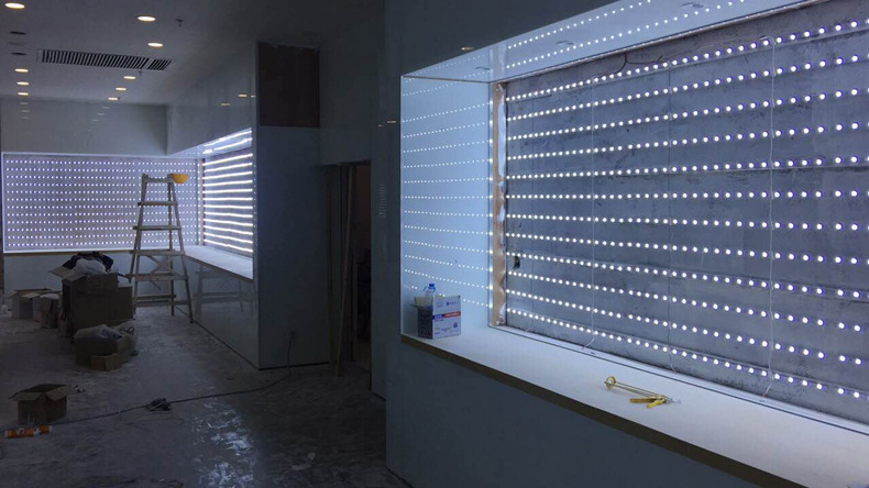 led3030漫反射灯箱灯带透镜拉布灯条-led背光源