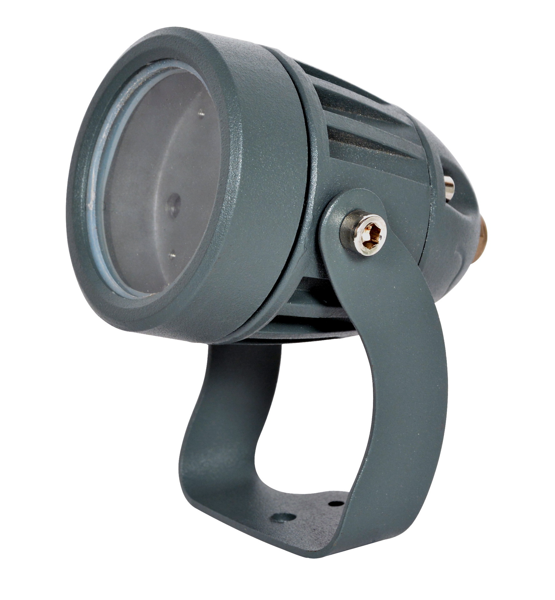 最新款6w斜条小射灯外壳 led地插灯