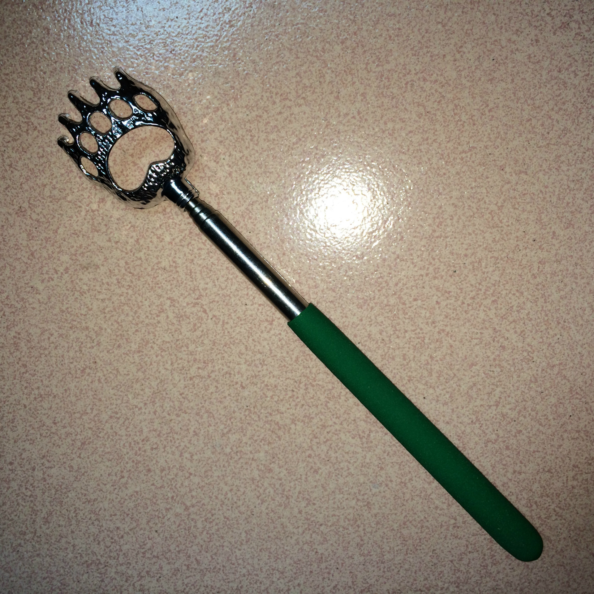 批发不锈钢熊爪不求人 按摩抓痒器伸缩不锈钢痒痒挠