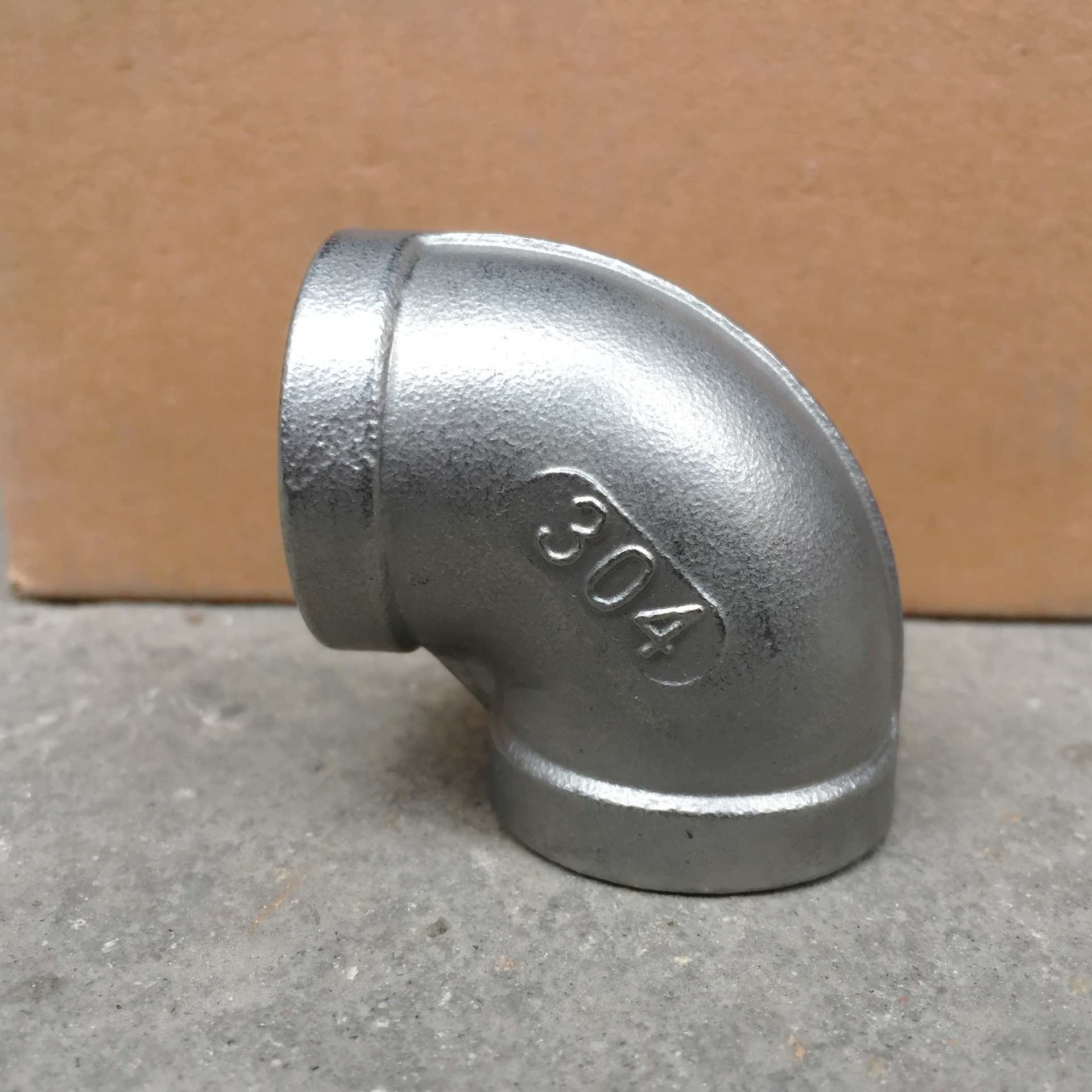 冠宇不锈钢304弯头丝扣弯头螺纹弯头