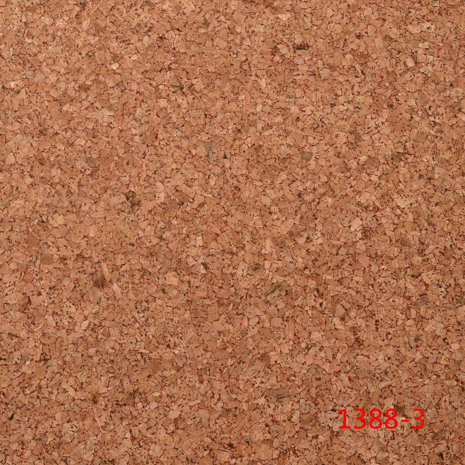 0.5MM 137cm 橡树皮粒纹红边软木布