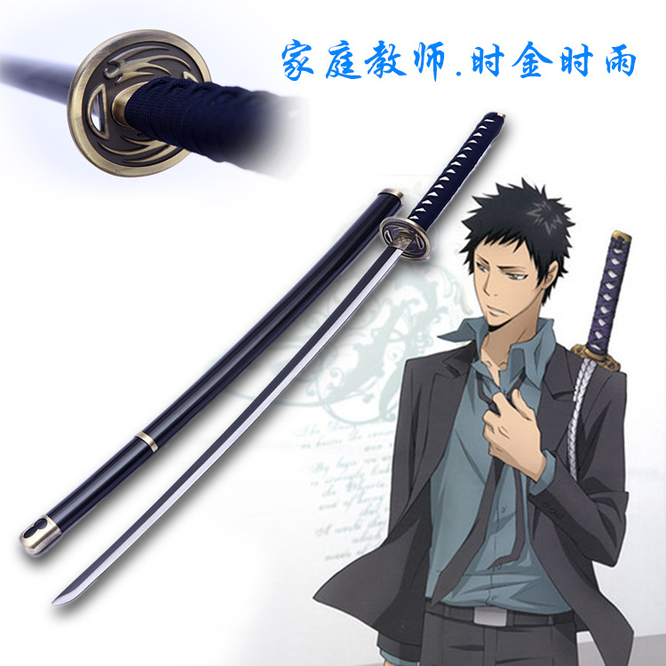 家庭教师刀cos道具 时雨金时山本武刀剑 动漫道具 未开刃