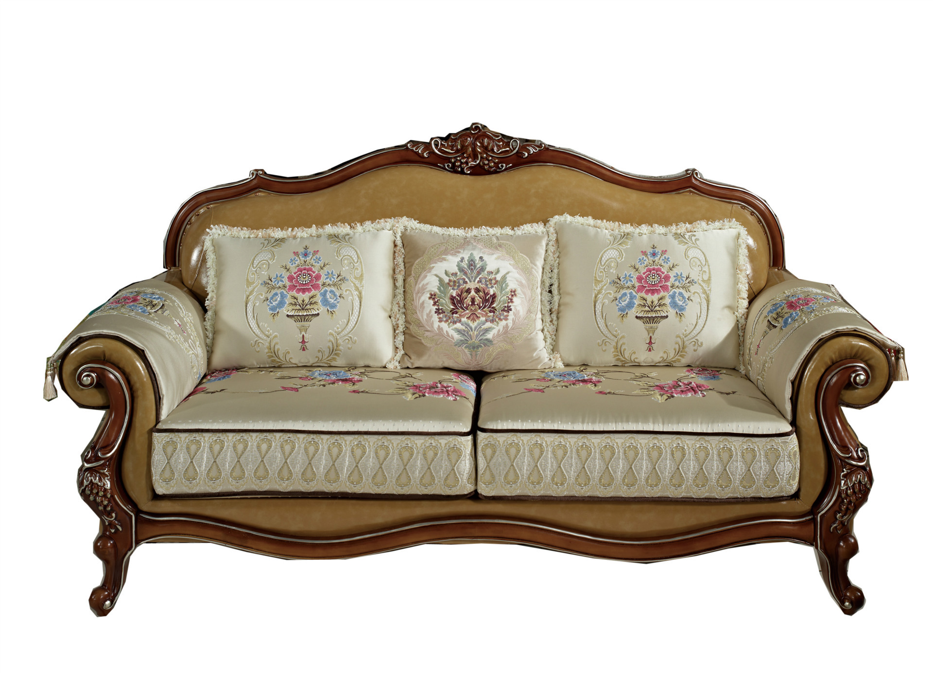 高档豪华别墅 布艺沙发 欧式沙发组合 客厅家具 欧美 厂家直销