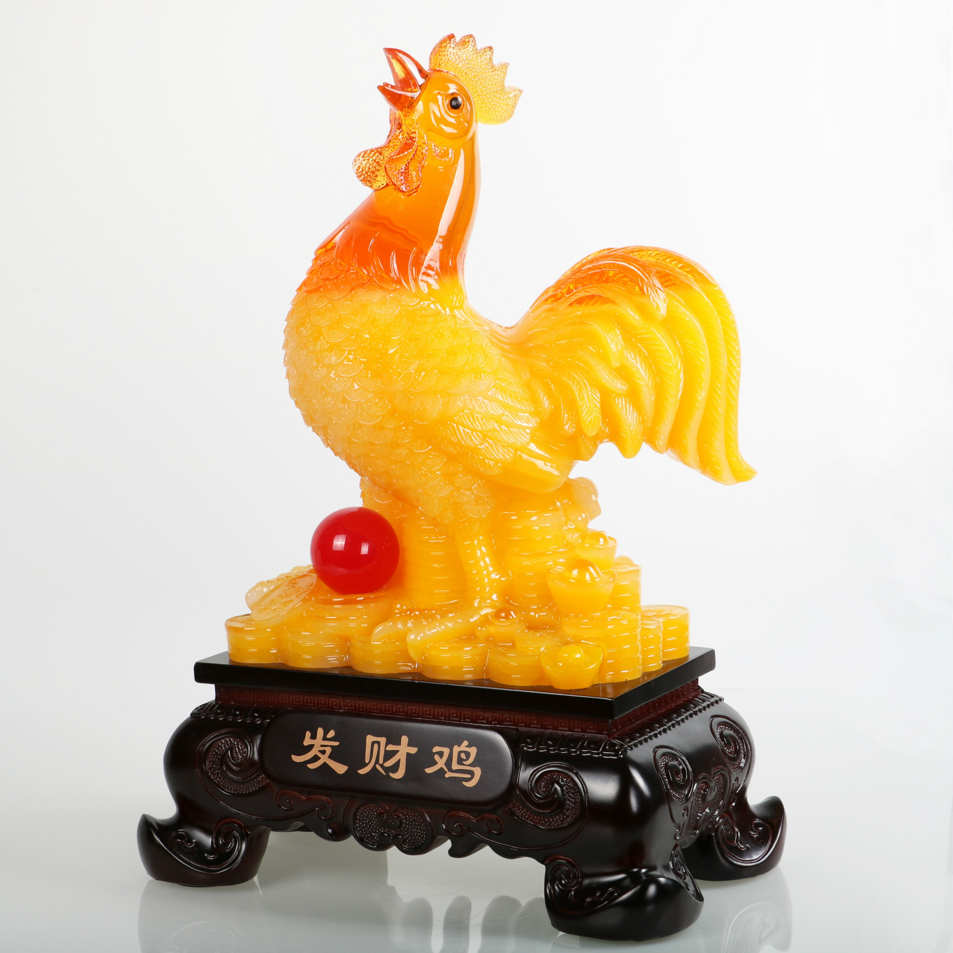 15寸发财鸡,生财鸡  单个尺寸:25*14*37cm   装箱数:4个3,我司是一家