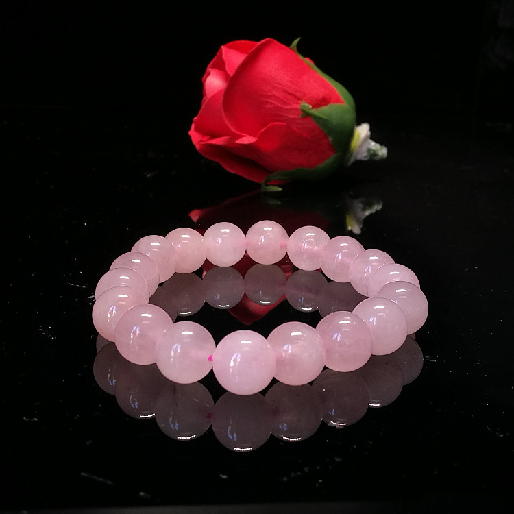 热卖畅销精品女款芙蓉玉芙蓉石手链粉晶粉水晶手串