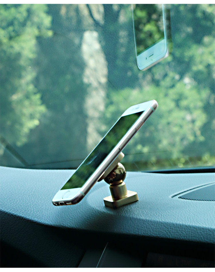 新款多功能磁力360可旋转磁性导航手机支架可加印logo