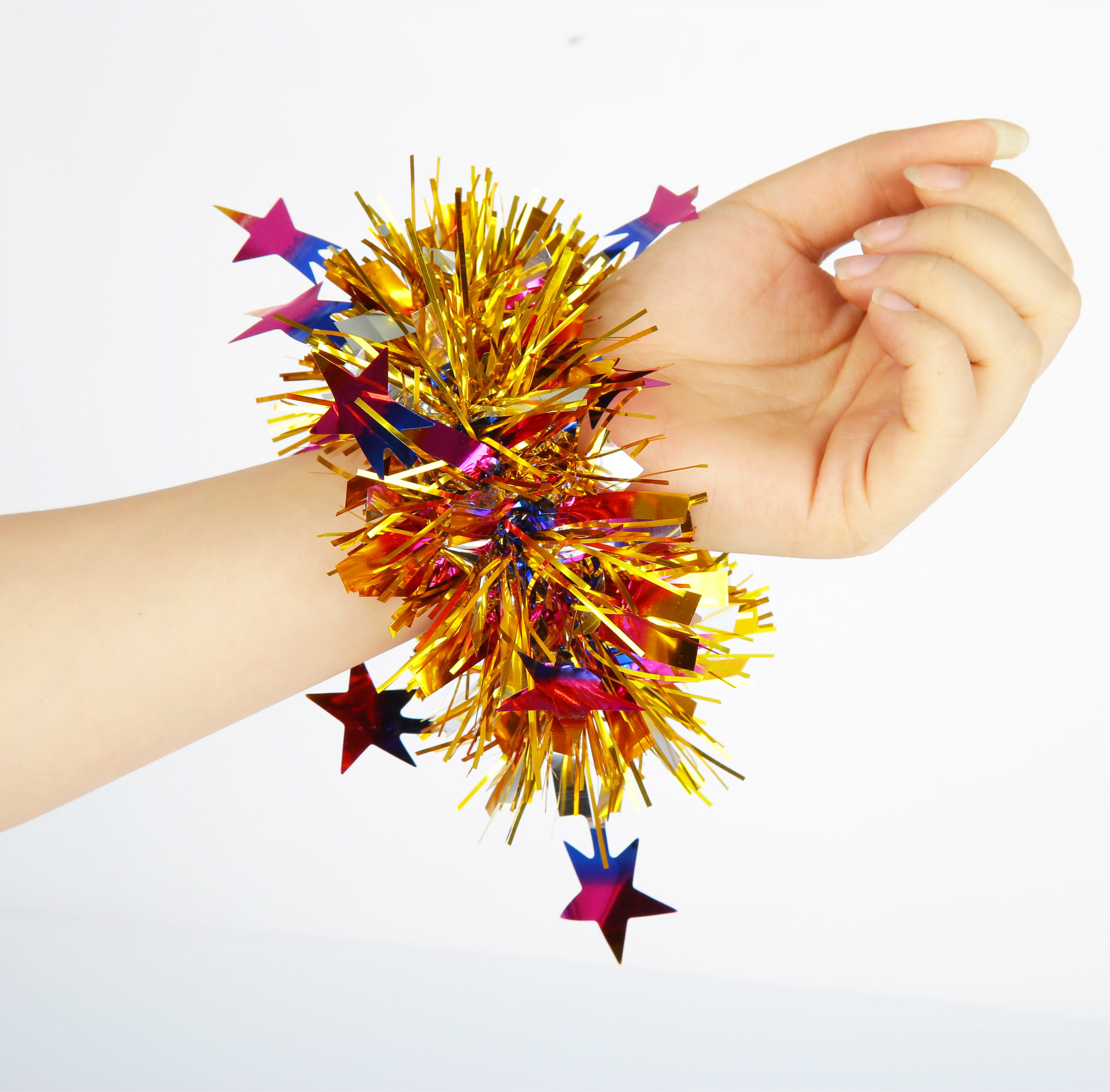 厂家直供 啦啦队表演节目手环手腕花毛毛圈儿童节用品彩带-阿里巴巴