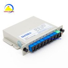 日海原装 SC/UPC 1分8插片式光纤分光器 PLC插片分路器 电信级