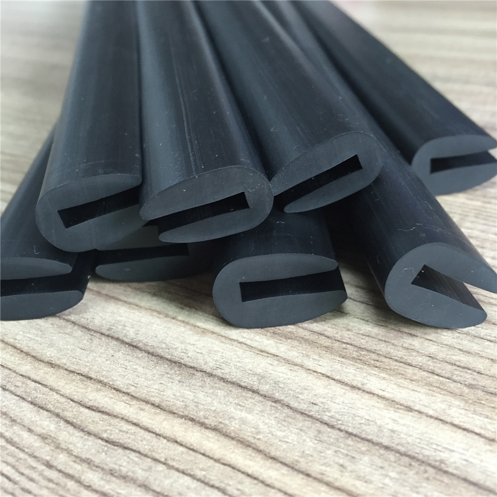 u型玻璃压条 橡胶防护密封条 u型包边胶条 电器机箱柜门封边条