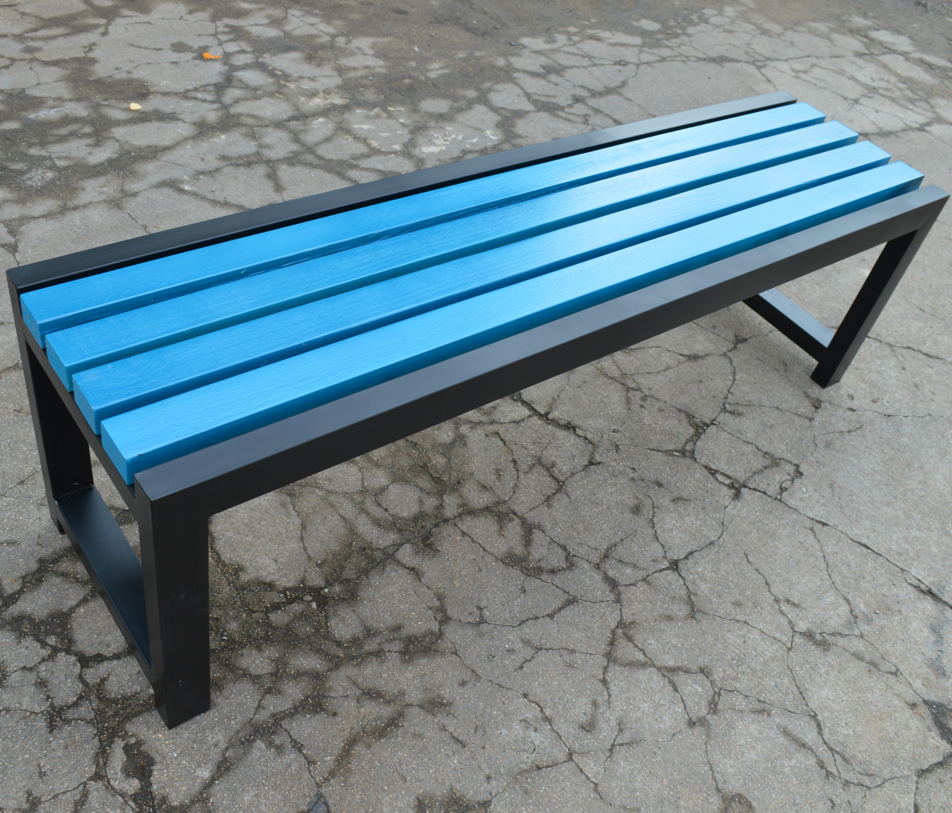 实木公园排椅防腐木园林长条凳学校户外休闲长椅子批发 厂家定做