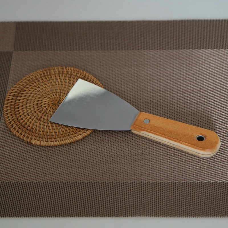 户外烤肉铲 pizza烧烤铲 三角铁板烧铲 牛排铲料理铲批发