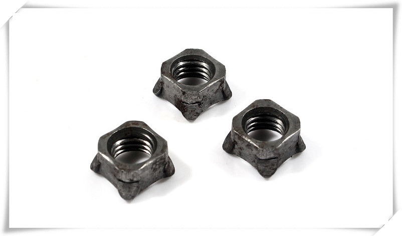 厂家直销 国标 m4~10 镀锌 碳钢 四方焊接螺母 四方点焊螺母
