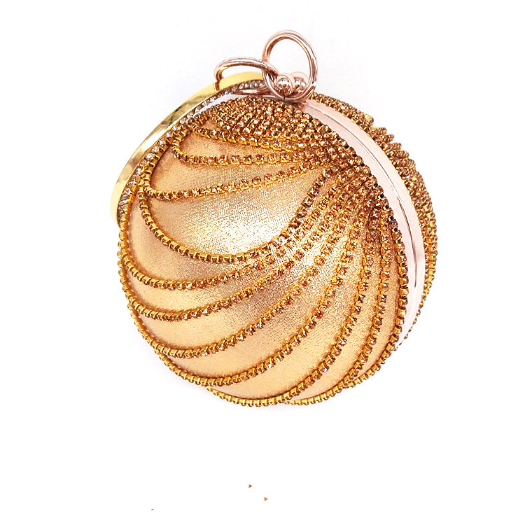 韩版超爱小圆球形晚宴包百搭手提包小巧礼服包化妆包厂家直销