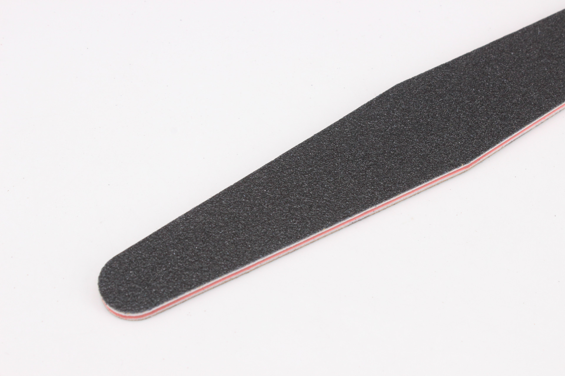 供应菱形灰砂条指甲挫 双面打磨砂条 砂纸搓 修型美甲锉条