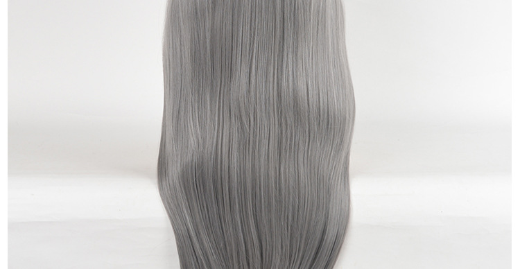 厂家批发一件代发 红玛利亚奶奶灰 烟灰色长卷发银灰色cos假发