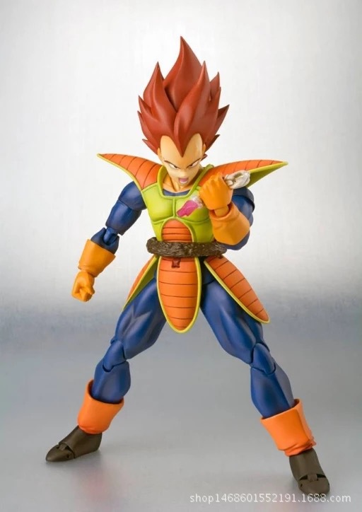 shf 七龙珠贝吉塔 超可动 比达战斗服 会场版动漫手办模型热卖中