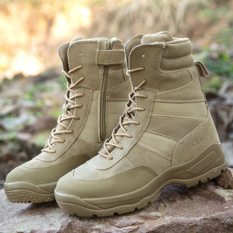 511 沙漠靴登山靴 男 三角洲军靴特种部队作战鞋战术鞋低邦透气