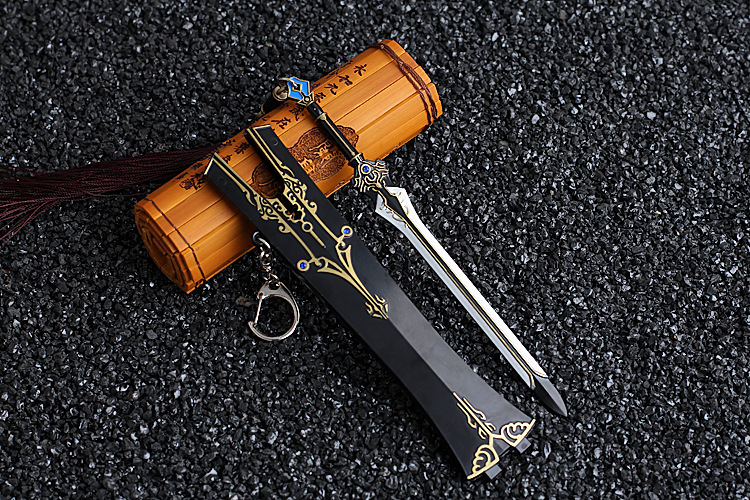 剑侠情缘3 纯阳雪名剑 16厘米合金武器