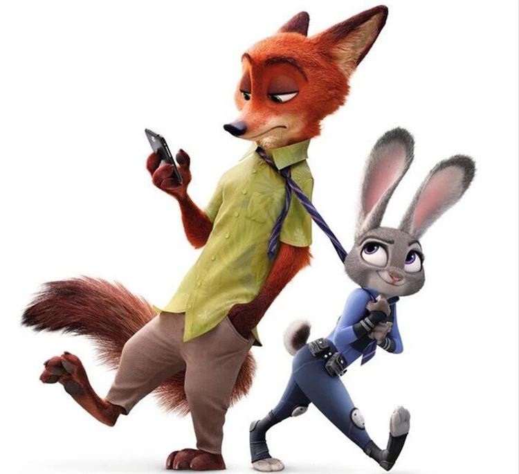 朱迪女孩儿童毛绒玩具抱枕娃娃礼物     《疯狂动物城》是由迪士尼影