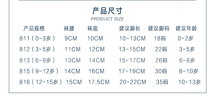 打底袜克数对照表图片