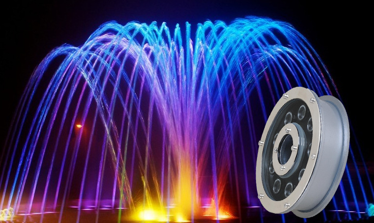 厂家直销 led水下地埋灯 七彩地埋灯 -led水底灯