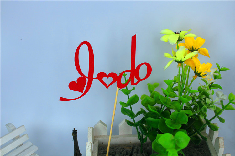 英文圣诞快乐款 蛋糕插牌拉旗烘焙diy手工艺情侣派对装饰品圣诞节