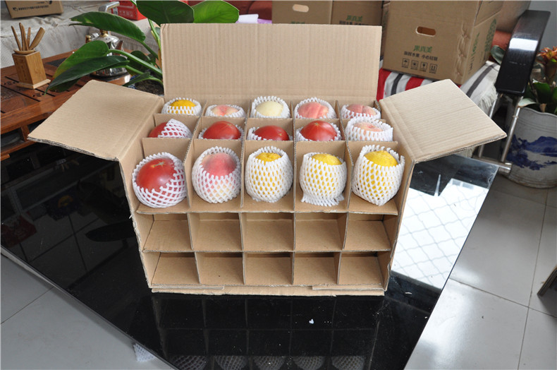 厂家批发45个水果纸箱发货用小箱子包装水果16斤 17斤18斤 19斤