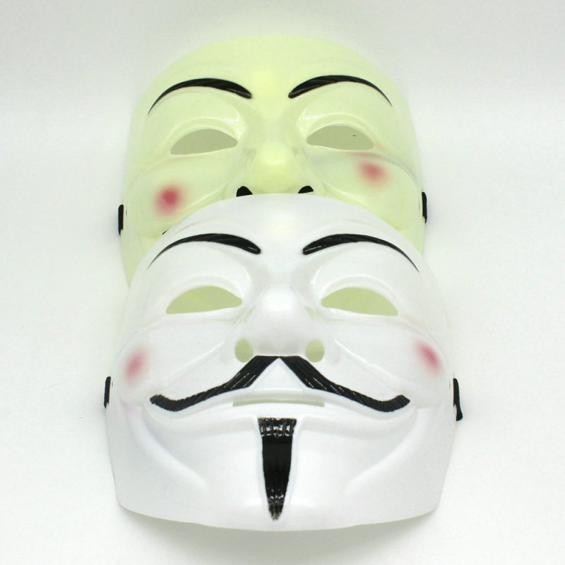 速卖通环保面具 电影主题v字仇杀队面具 v怪客-v字脸带腮红