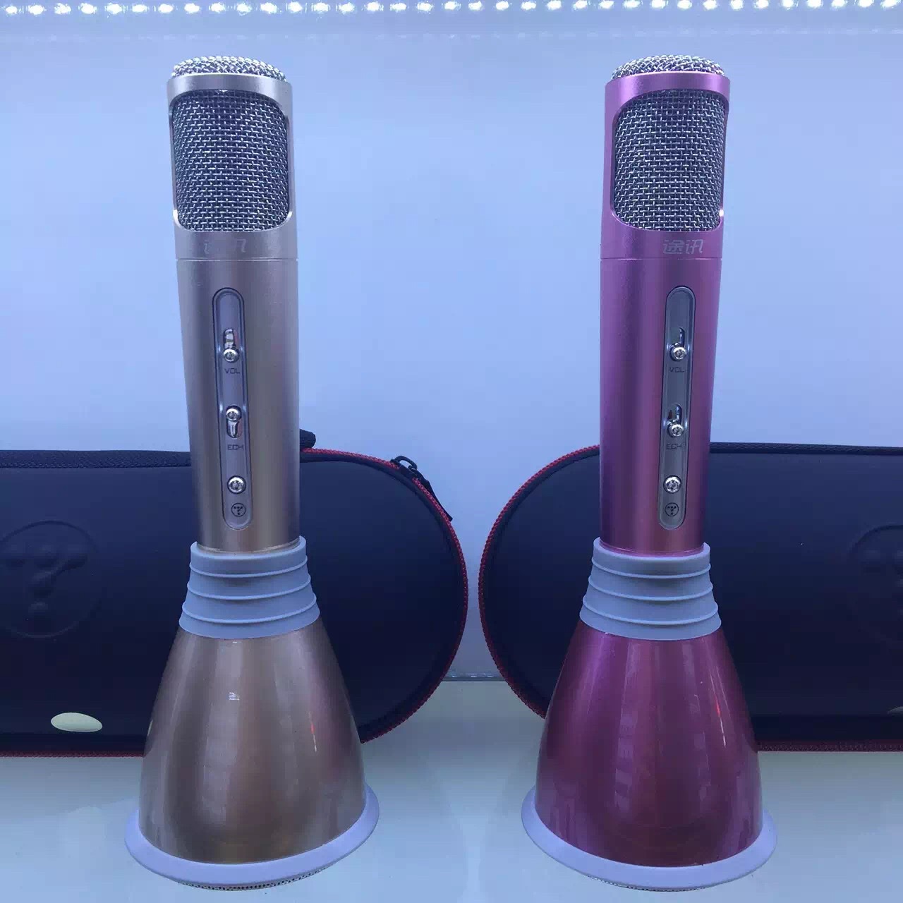 途讯k068 手机k歌宝掌上ktv星神器蓝牙麦克风无线话筒