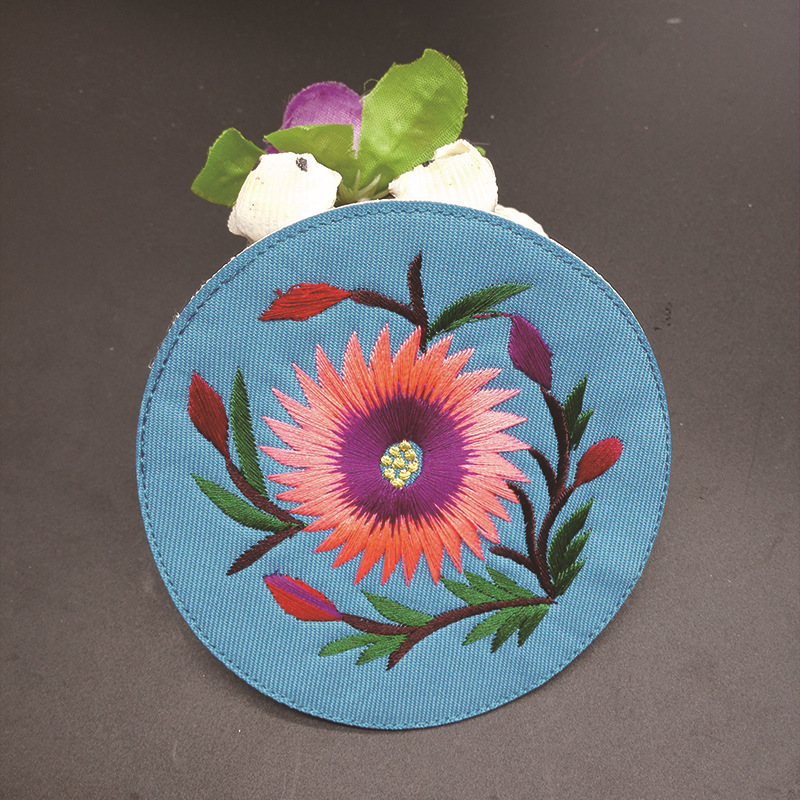 电脑绣花定制 定做绣花徽章 刺绣标 公司