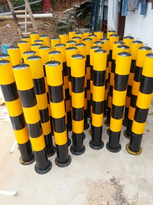 广州畅路 黄黑防撞柱 防撞条 警示柱 - 安防批发交易网