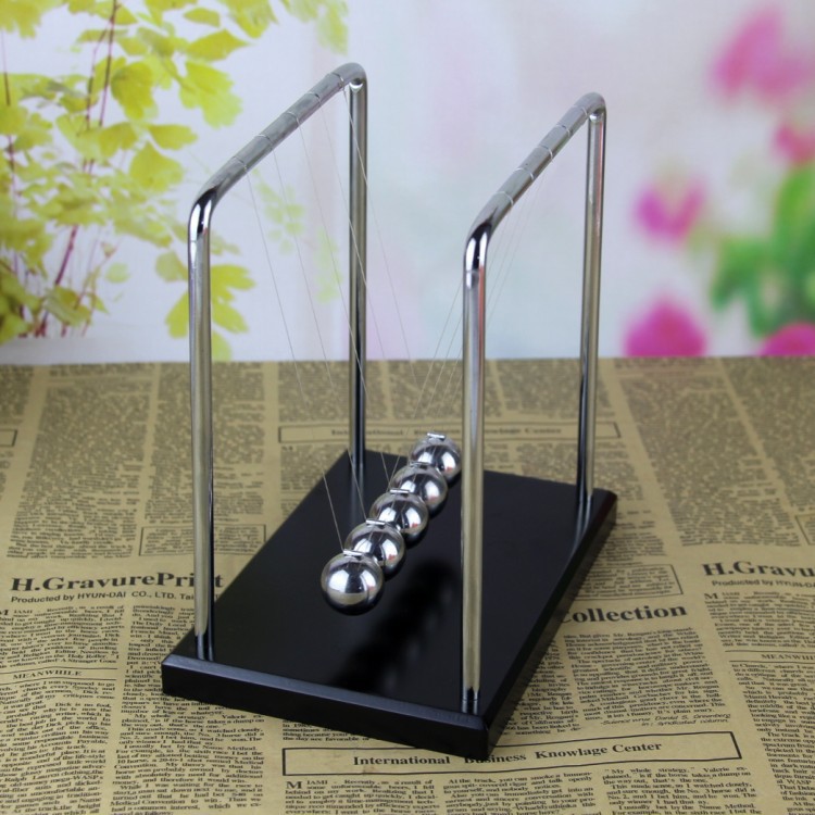 工艺 牛顿摆球,科教物理平衡摆球 ,客厅办公室摆件-阿里巴巴