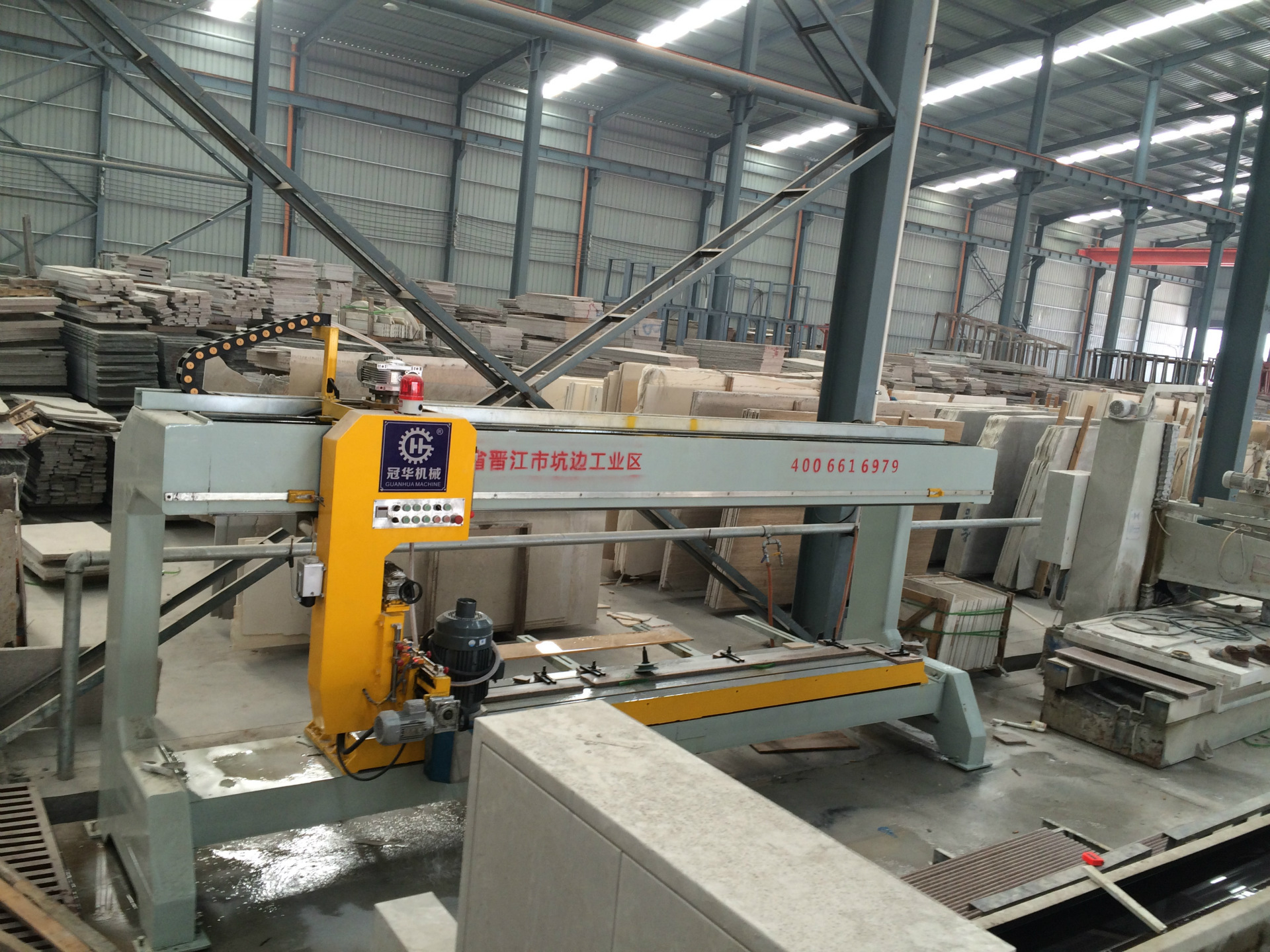 郑州石材机械 石材磨边机 数控一键成型桥式磨边机 厂家直销批发