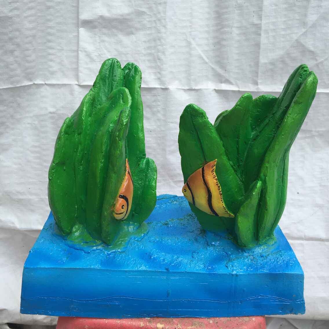 仁善科教仿真海草植物园摆件海底生物模型高分子材料厂家特价直销