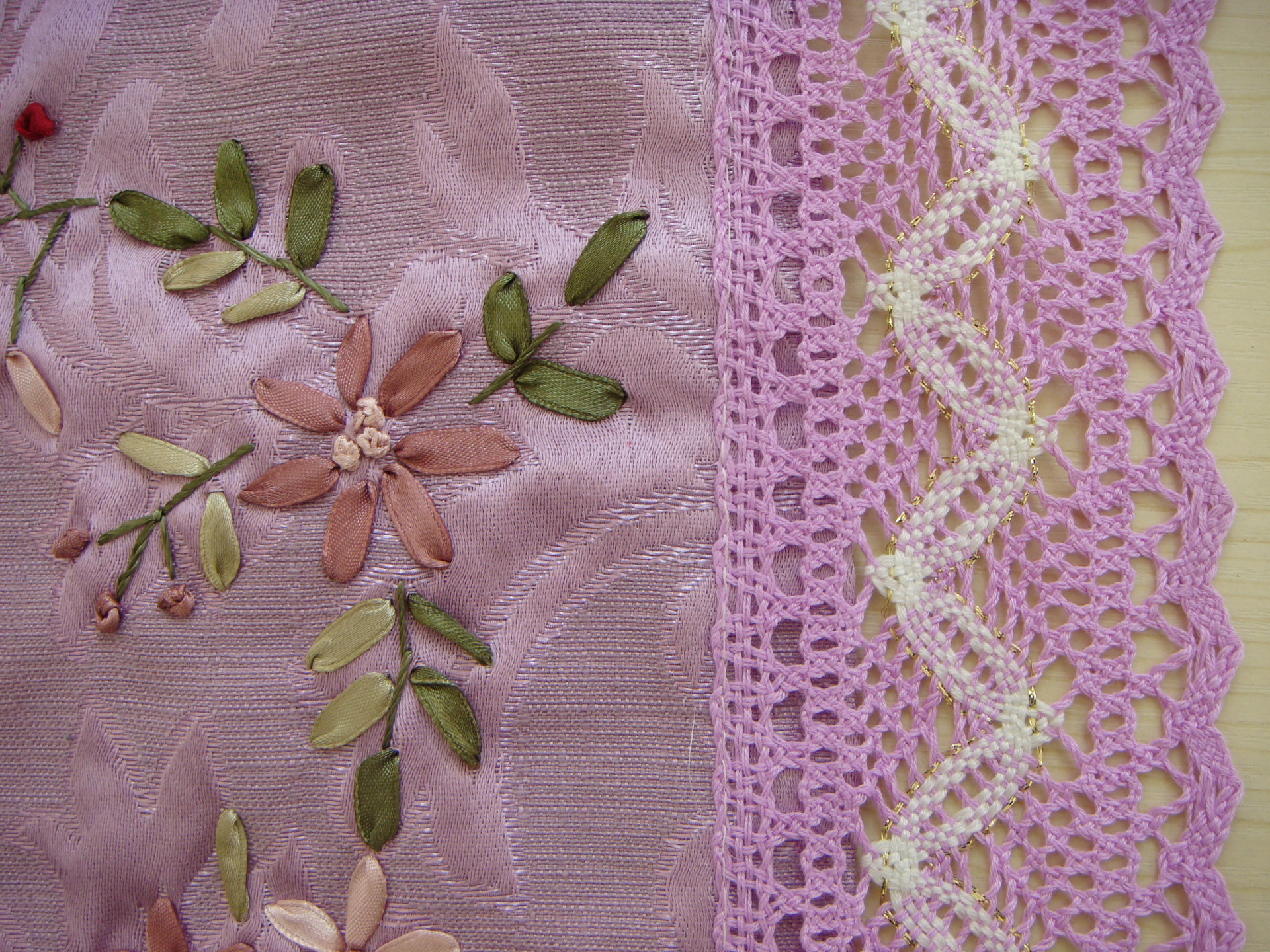 清仓 外贸尾单 纯手工丝带绣花 大提花布料 抱枕套 坐垫套 靠背