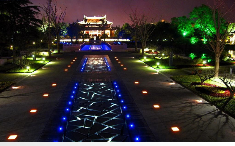 长方形led地埋灯12w15w18w24w36w条形埋地灯 台阶灯 广场公园地灯