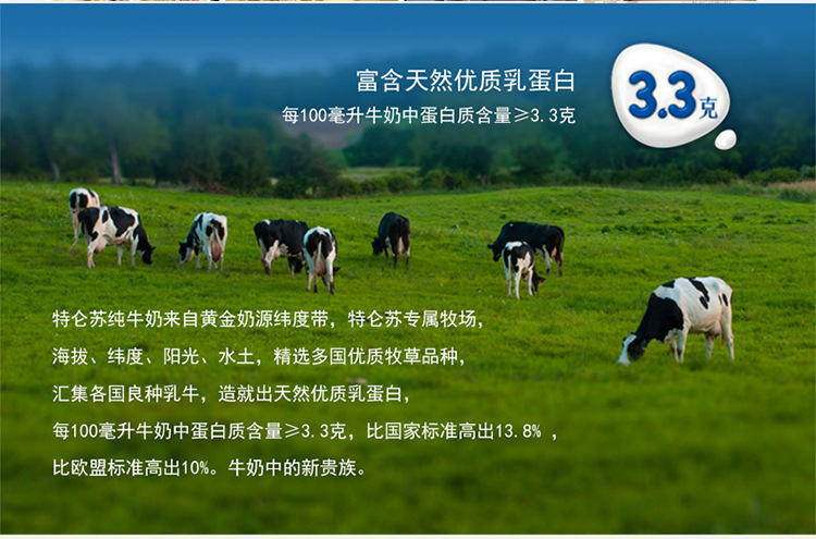 供应批发 蒙牛特仑苏纯牛奶250ml×12盒