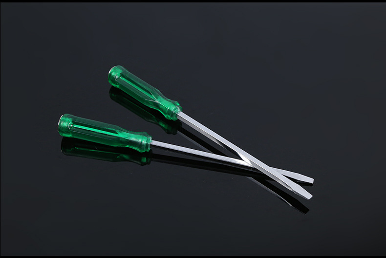 厂家批发普通穿心螺丝刀45号钢螺丝刀一字十字穿心刀方杆柄螺丝刀