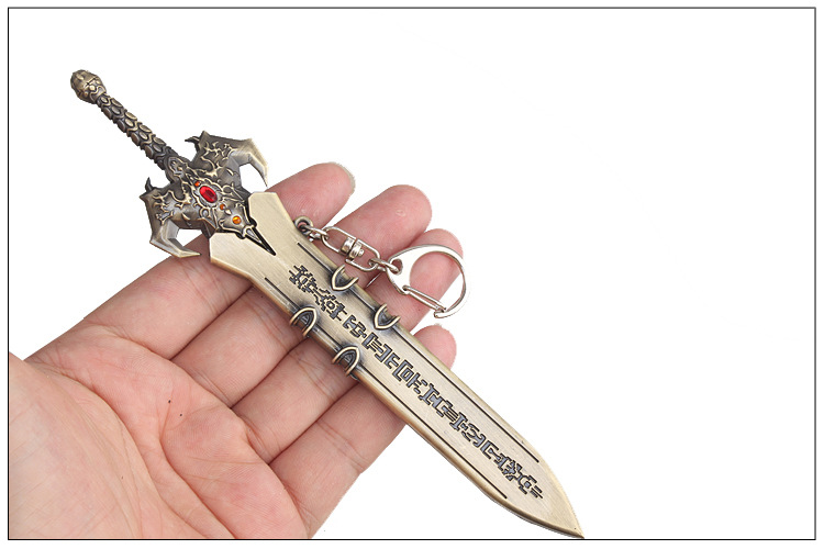 花千骨兵器武器悯生剑带鞘白子画断念剑杀阡陌带鞘钥匙扣未开刃