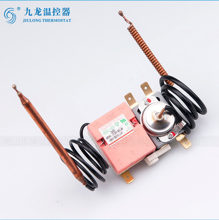 220v液胀式温控器 wy系列-35~ 320度 螺旋不锈钢细丝可调式温控器