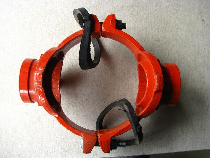 沟槽管件 螺纹机械四通 机四 消防三通