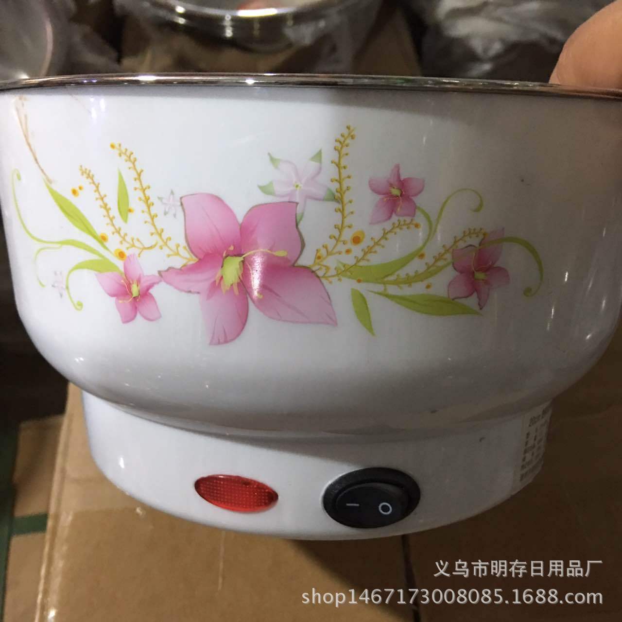 家庭办公室必备多功能电热锅 电蒸锅 小火锅