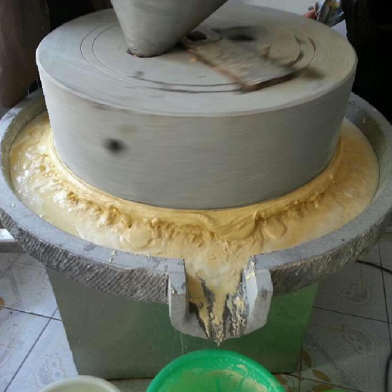 石磨磨面粉机 小麦石磨磨面机 石磨五谷杂粮磨面机